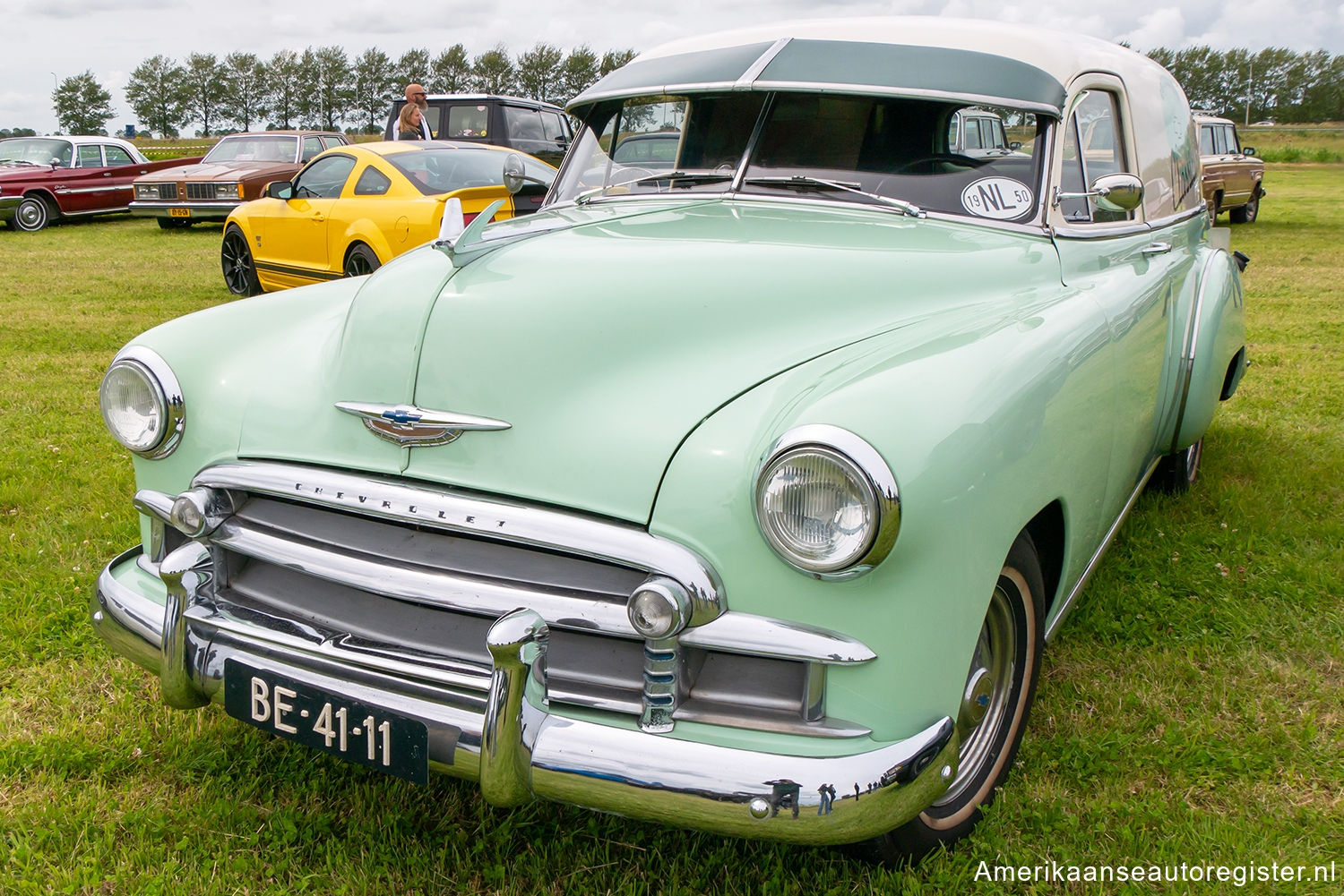 Chevrolet Sedan Delivery uit 1950